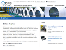 Tablet Screenshot of dfb-flightcases.nl